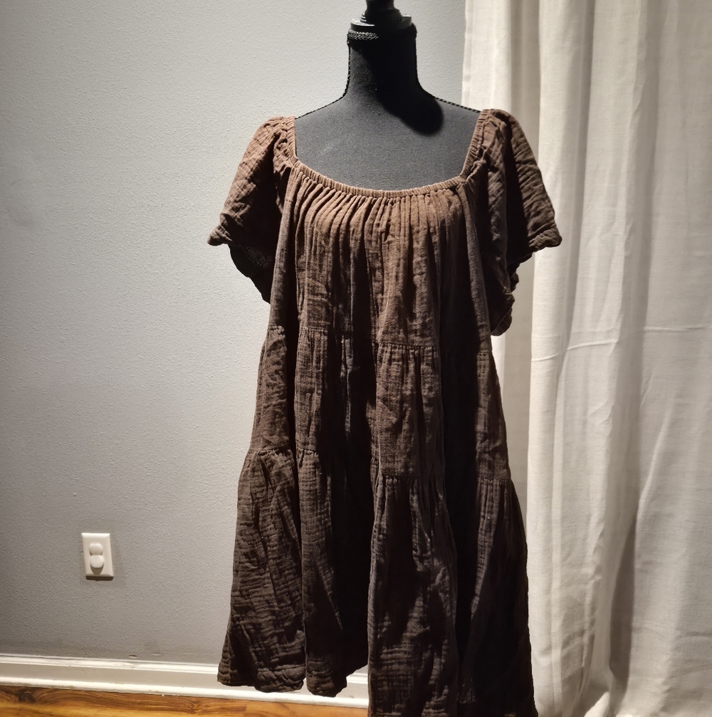 Old Navy Chocolate Mini Dress